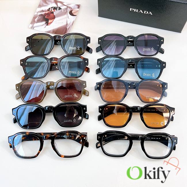 Okify Prada Sunglasses SPR A16SF 49-24-145 - 1