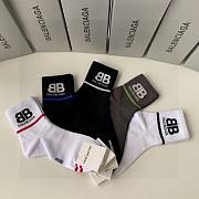 Okify Balenciaga Set 5 Pairs Of Socks 21052 - 2