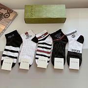 Okify Gucci Set 5 Pairs Of Socks 21054 - 1