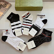 Okify Gucci Set 5 Pairs Of Socks 21054 - 3