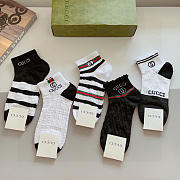 Okify Gucci Set 5 Pairs Of Socks 21054 - 2