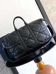 Okify Dior Weekender 40 Bag In Black 57.5x34.5x22cm  - 3