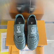 Okify Louis Vuitton Footprint Soccer Sneakers In Green 1AHAHV EU35-45  - 3