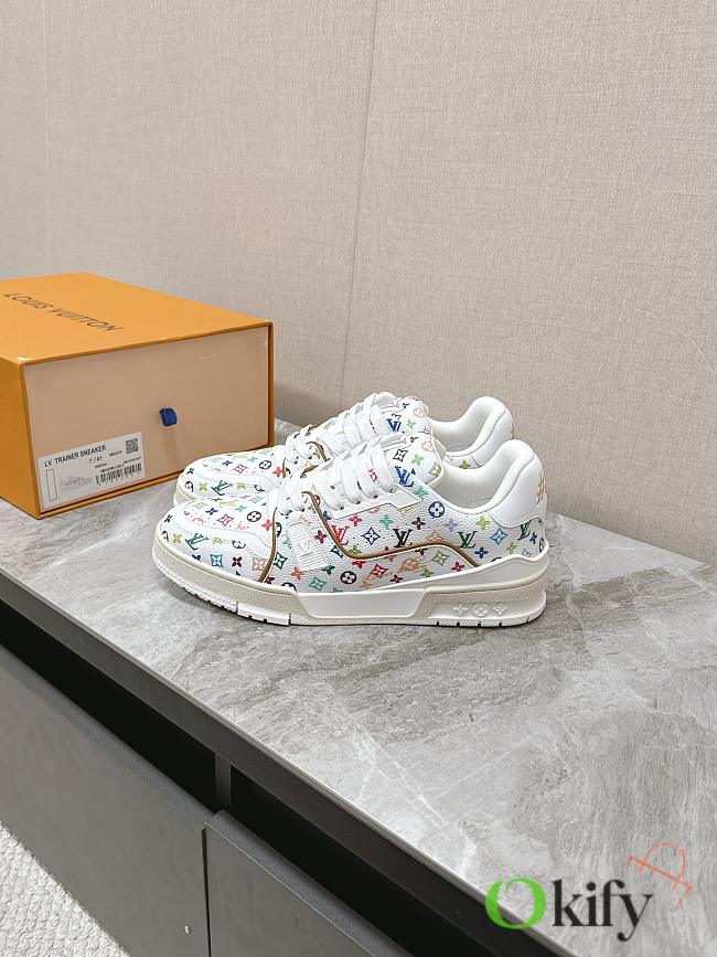 Okify Louis Vuitton x TM Sneakers In White EU35-45  - 1