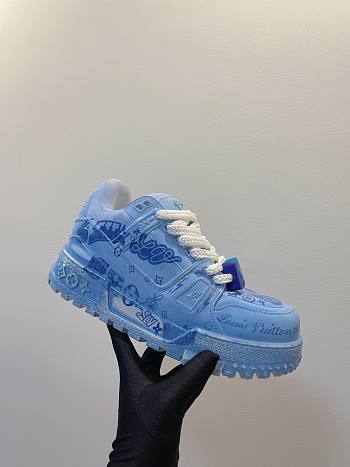 Okify Louis Vuitton Maxi Sneakers In Blue EU35-45 21087