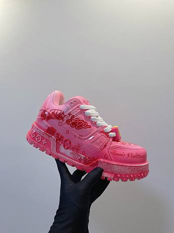 Okify Louis Vuitton Maxi Sneakers In Pink EU35-45 21089