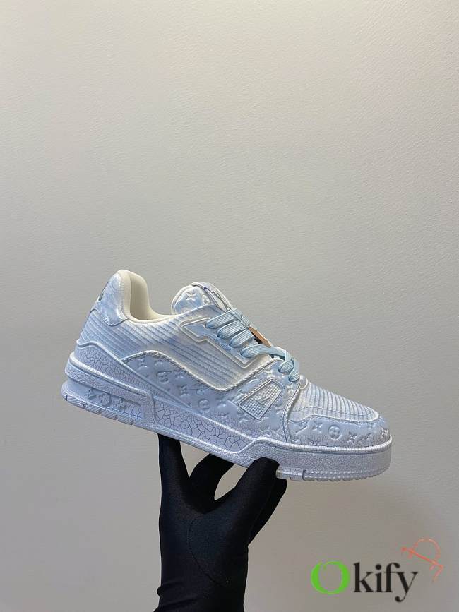 Okify Louis Vuitton Maxi Sneakers In Light Blue EU35-45 21093 - 1