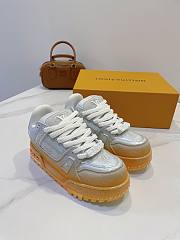 Okify Louis Vuitton Maxi Sneakers In Yellow And White EU35-45 21098 - 4