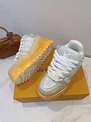 Okify Louis Vuitton Maxi Sneakers In Yellow And White EU35-45 21098 - 2