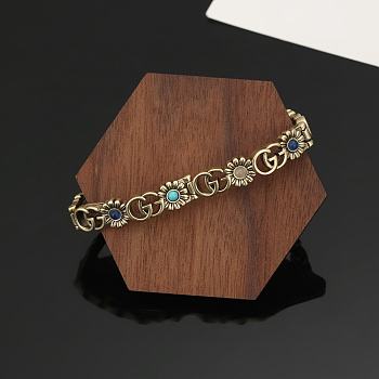 Okify Gucci Gold Flowers Bracelet