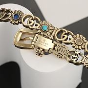 Okify Gucci Gold Flowers Bracelet - 2