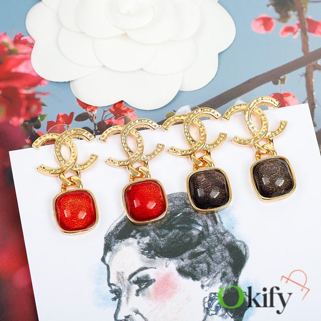 Okify CC Gold Earrings 21111 - 1