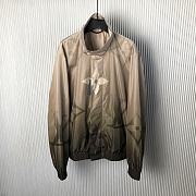 Okify Louis Vuitton Gradient Brown Windbreaker Jacket  - 1