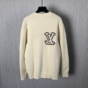 Okify Louis Vuitton Creamy White Sweater S-XL  - 4