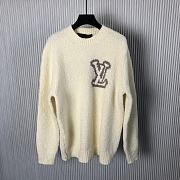 Okify Louis Vuitton Creamy White Sweater S-XL  - 1