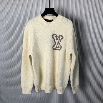 Okify Louis Vuitton Creamy White Sweater S-XL 