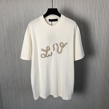 Okify Louis Vuitton White T-shirt XS-L 21119