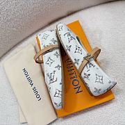 Okify Louis Vuitton Ballet Shoes In White EU35-41 - 5