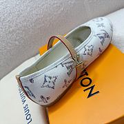 Okify Louis Vuitton Ballet Shoes In White EU35-41 - 4