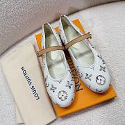 Okify Louis Vuitton Ballet Shoes In White EU35-41 - 1