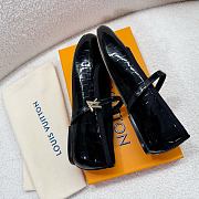 Okify Louis Vuitton Ballet Shoes In Black EU35-41 21148 - 5