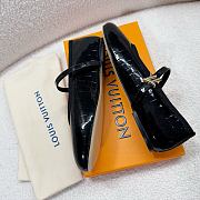 Okify Louis Vuitton Ballet Shoes In Black EU35-41 21148 - 2