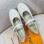 Okify Louis Vuitton Ballet Shoes In White EU35-41 21149 - 3