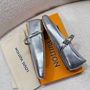 Okify Louis Vuitton Ballet Shoes In Silver EU35-41 21150 - 4