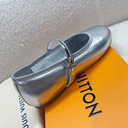 Okify Louis Vuitton Ballet Shoes In Silver EU35-41 21150 - 2