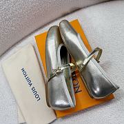 Okify Louis Vuitton Ballet Shoes In Silver EU35-41 21151 - 6