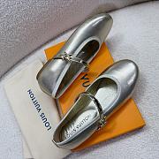 Okify Louis Vuitton Ballet Shoes In Silver EU35-41 21151 - 4