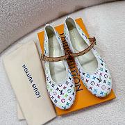 Okify Louis Vuitton X TM Ballet Shoes In White EU35-41 - 1