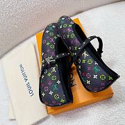 Okify Louis Vuitton X TM Ballet Shoes In Black EU35-41 - 5