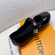 Okify Louis Vuitton Romy Ballet Shoes In Black EU35-41 21154 - 2