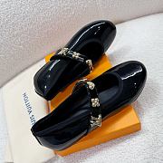 Okify Louis Vuitton Romy Ballet Shoes In Black EU35-41 21154 - 4