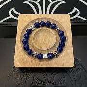 Okify Chrome Hearts Blue Bead Bracelet 21167 - 1