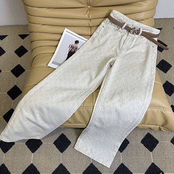 Okify Louis Vuitton White Jeans SML 