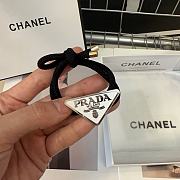 Okify Prada White Hair Tie 21197 - 1