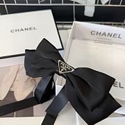 Okify Prada Black Ribbon Hair Clip 21211 - 4