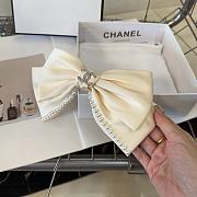 Okify CC White Bow Hair Clip 21214 - 4