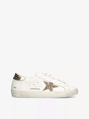 Okify Golden Goose Superstar star-applique low-top leather trainers - 1