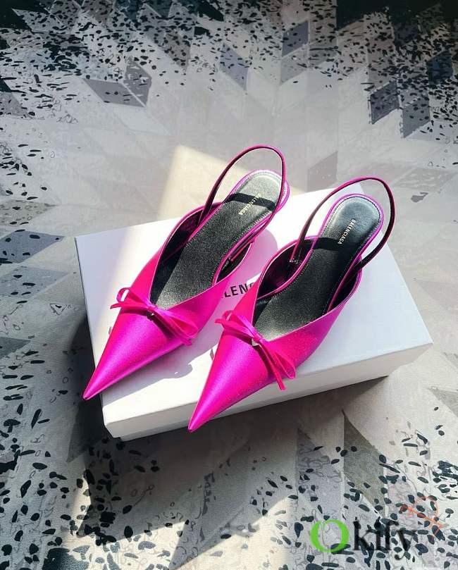 Okify Balenciaga Pink Heels  - 1