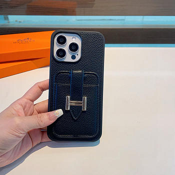 Okify Hermes Black Phone Case 21243