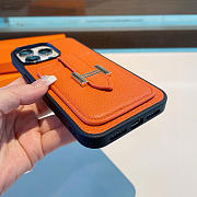 Okify Hermes Orange Phone Case 21244 - 2