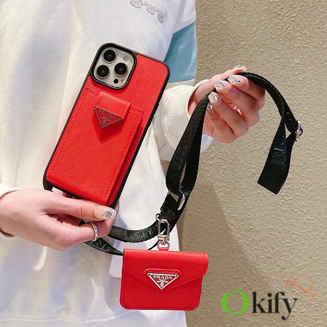 Okify Prada Red Phone Case 21246 - 1