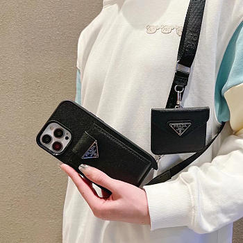 Okify Prada Black Phone Case 21247