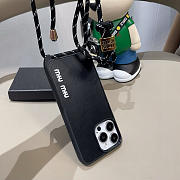 Okify MiuMiu Black Phone Case 21250 - 4