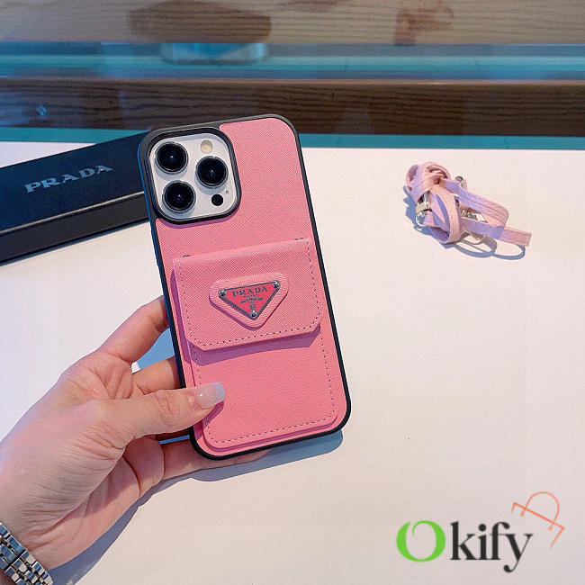 Okify Prada Pink Phone Case 21259 - 1