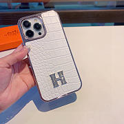 Okify Hermes White Phone Case 21261 - 2