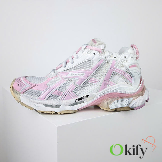 Okify Balenciaga Runner Sneakers In Light Pink EU35-46 - 1